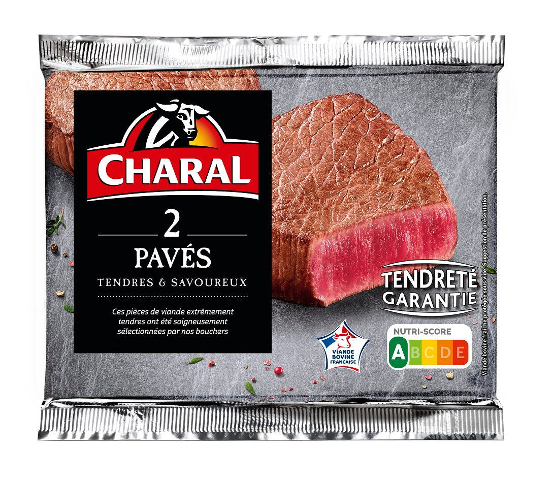 Charal Pavés De Bœuf 2x140g