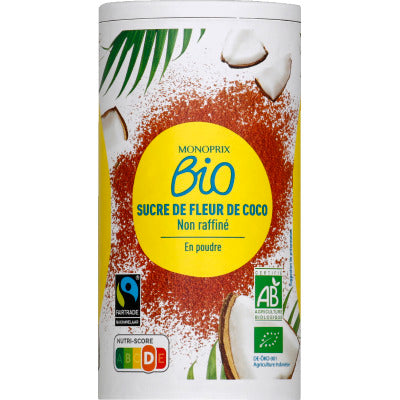 Monoprix Bio Origines Sucre de fleur de coco en poudre 250g