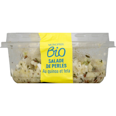 Monoprix Bio Salade de perles au quinoa et feta 160g