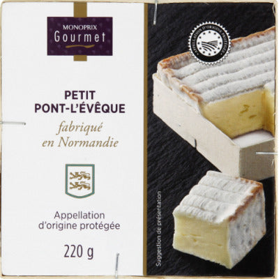 Monoprix Gourmet Petit Pont l'Evêque AOC 220g