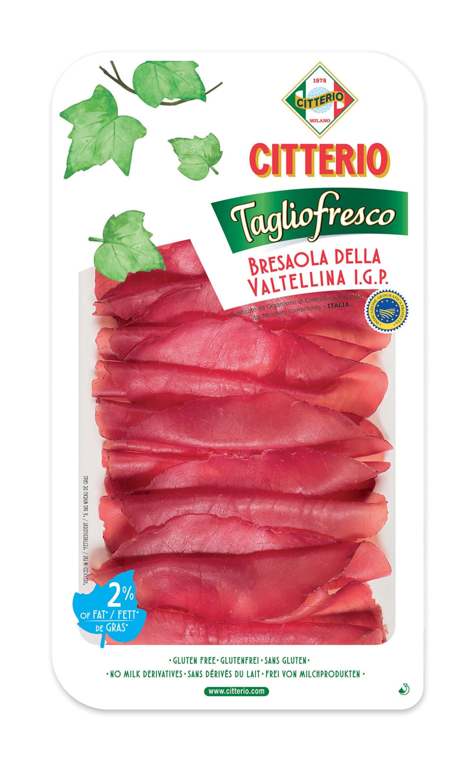 Citterio Bresaola  Della Taglio fresco 70g
