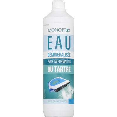 Monoprix Eau Déminéralisée 1l