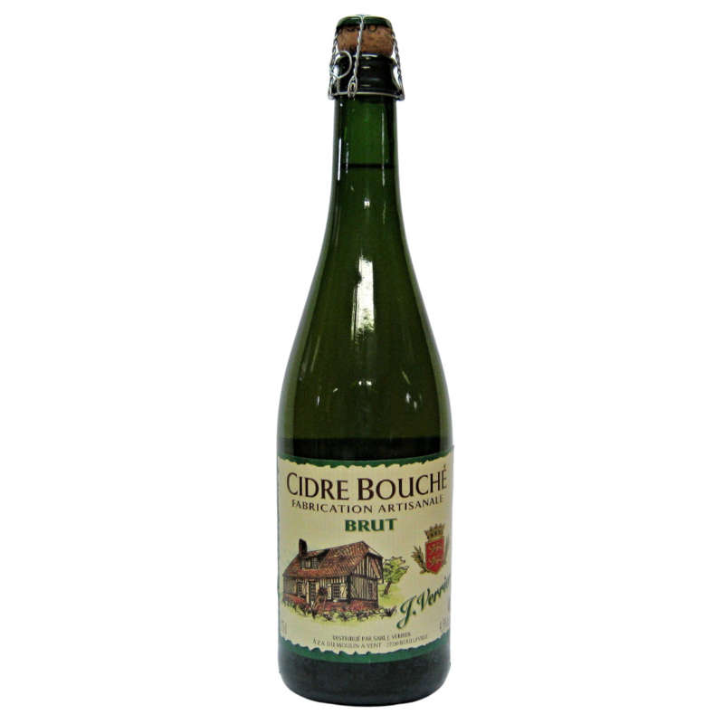 Verrier Cidre Bouché Brut, Artisanal, 5%Vol 75cl