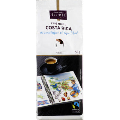 Monoprix Gourmet Café Moulu Du Costa Rica, Aromatique Et Equilibré 250G