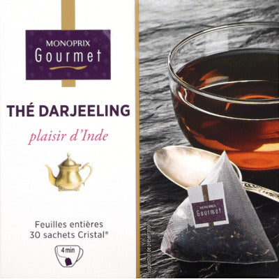 Monoprix Gourmet Thé Darjeeling Plaisir D'Inde 60G