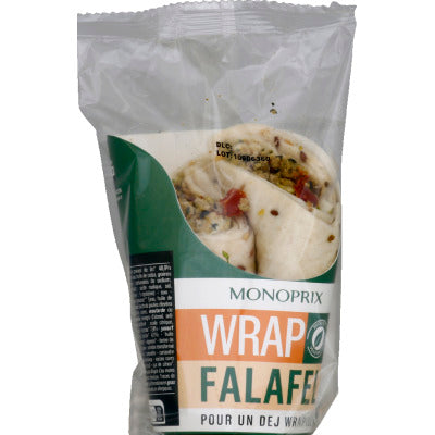 Monoprix Wrap falafel 180g