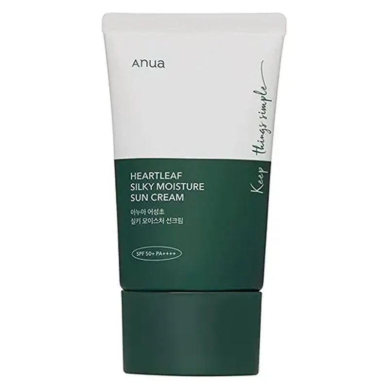 Anua Crème Solaire Hydratante Soyeuse Heartleaf SPF50+ 50ml