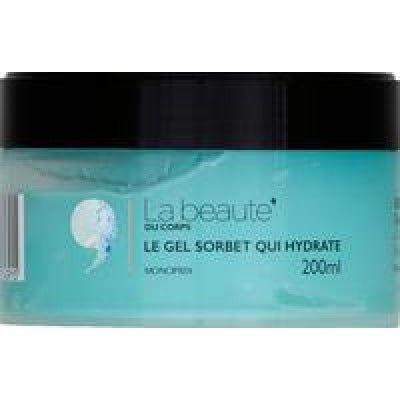 Monoprix La beauté Le gel sorbet hydratation 200ml