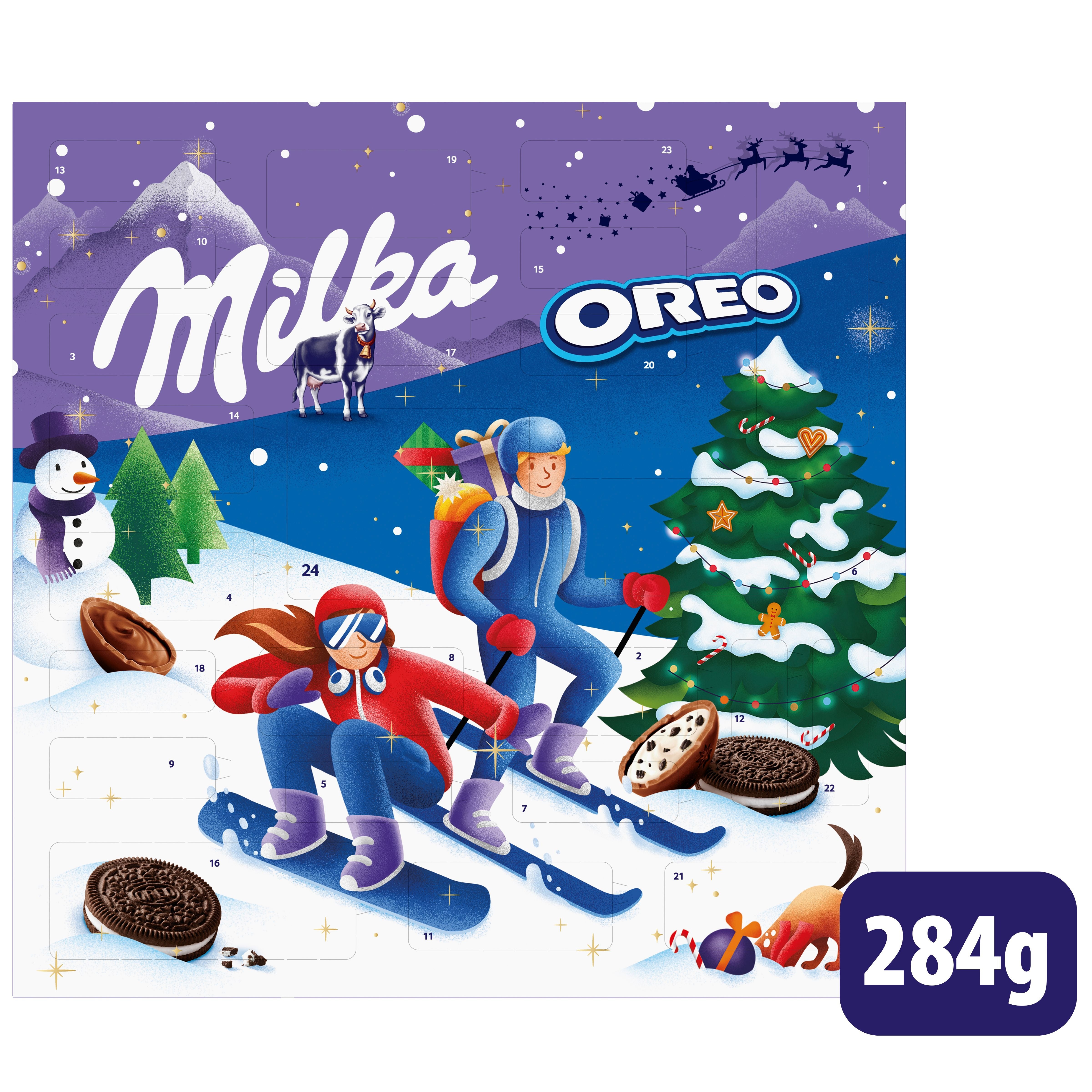 Milka Calendrier de l’avent Oreo 284g