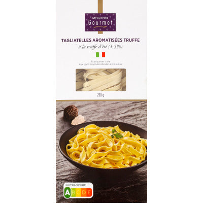 Monoprix Gourmet Tagliatelle aromatisées Truffes 250g