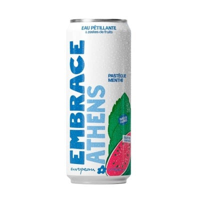 Embrace Eau pétillante Pastèque menthe 33cl