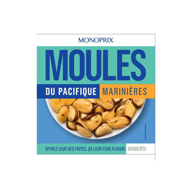 Monoprix Moules à la marinière 400g