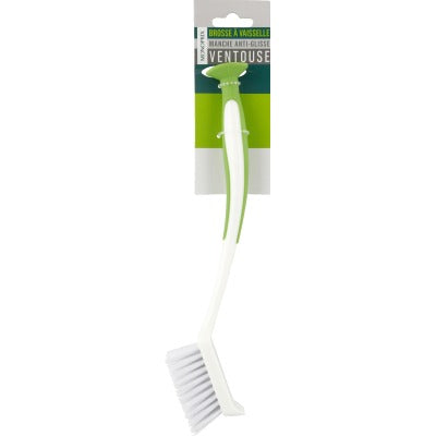 Monoprix Brosse à Vaisselle Manche Anti-Glisse Ventouse