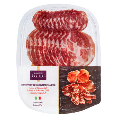 Monoprix Gourmet Assortiment Charcuterie Italienne 120G