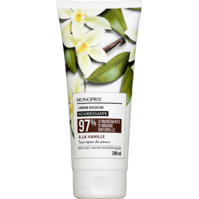 Monoprix Crème de douche à la vanille 200ml