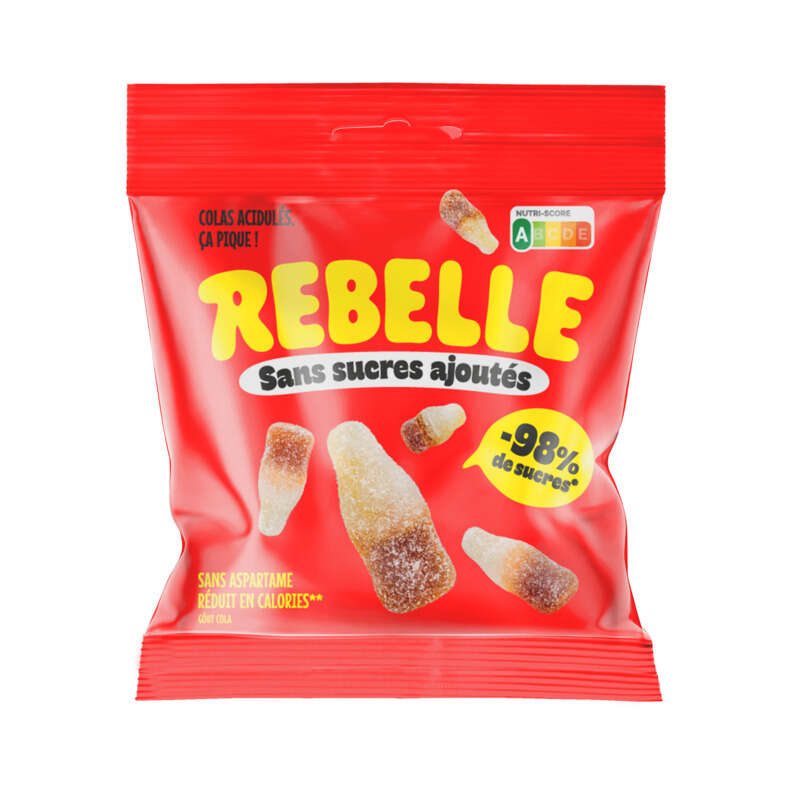 Rebelle Bonbons cola 50g