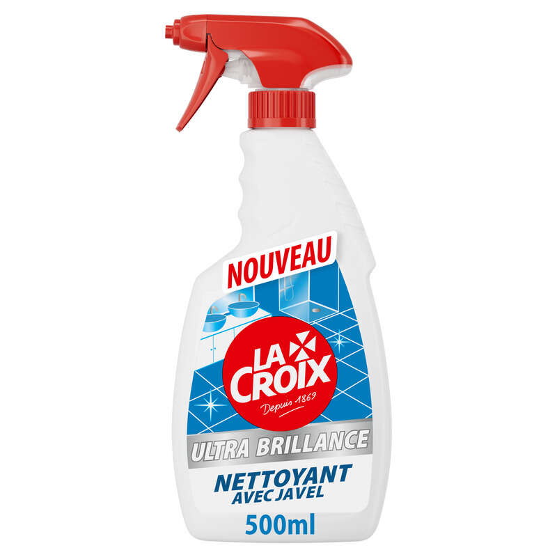 La Croix Spray nettoyant ménager ultra brillance 500ml