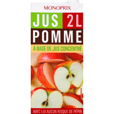 Monoprix Jus De Pomme 2L