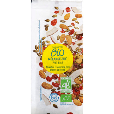 Monoprix Bio mélange zen non salé 120g