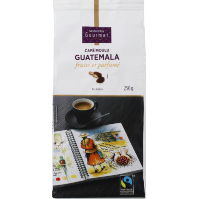 Monoprix Gourmet Café Moulu Du Guatemala Fruité Et Parfumé 250G