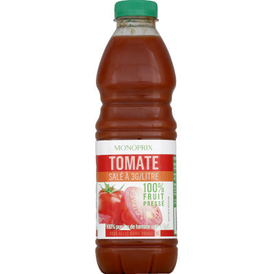 Monoprix Jus De Tomate - 100 % Pur Jus