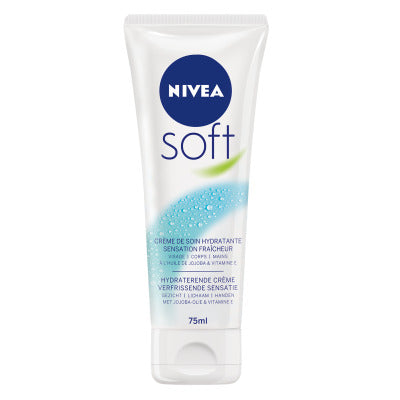 Nivea Crème De Soin Hydratation Intense, Huile De Jojoba Et Vitamine E 75Ml