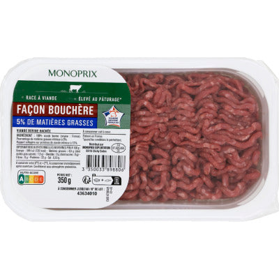 Monoprix Haché En Vrac 5% Mg 350g