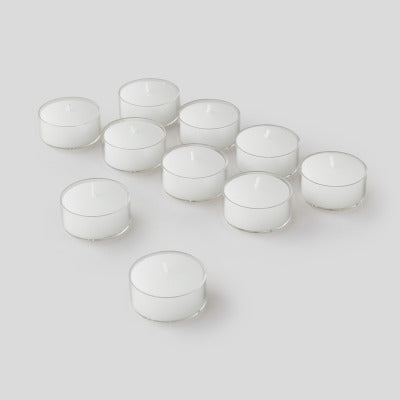 Monoprix Chauffe Plat Bougie transparente  x10