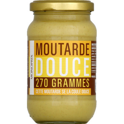 Monoprix Moutarde Douce 270g