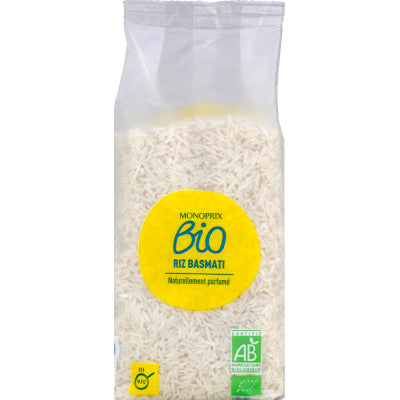 Monoprix Bio Riz Basmati 500G