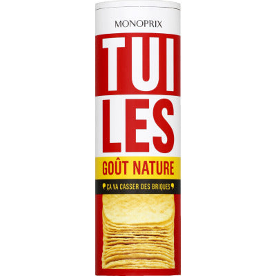 Monoprix Tuiles goût nature 170g