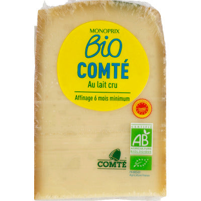 Monoprix Bio Comté au lait cru 200g