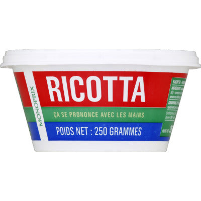 Monoprix Ricotta 250g