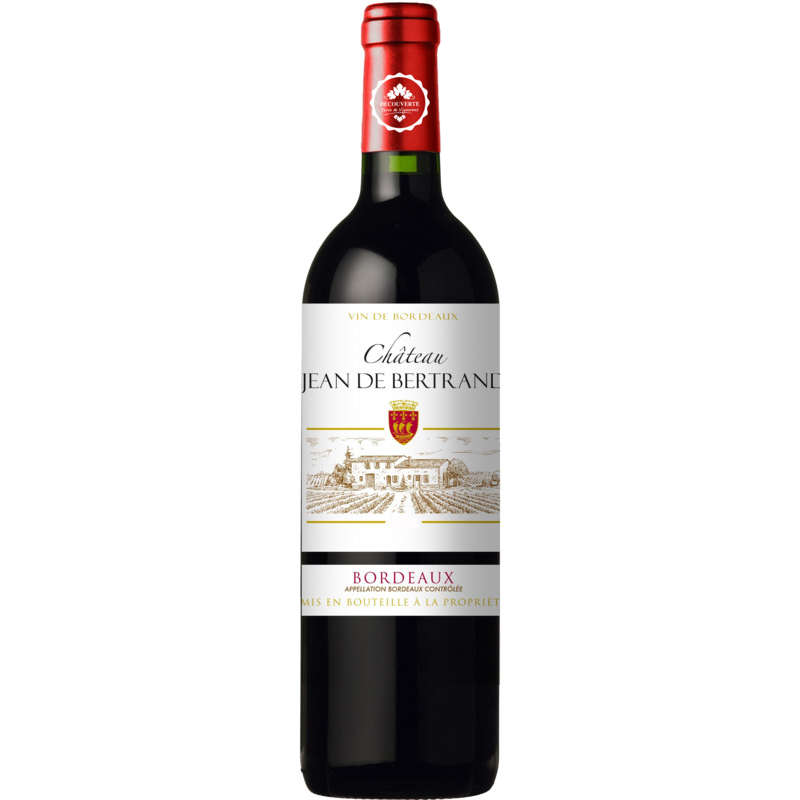 Château Jean De Bertrand Bordeaux Aop, Rouge 75cl