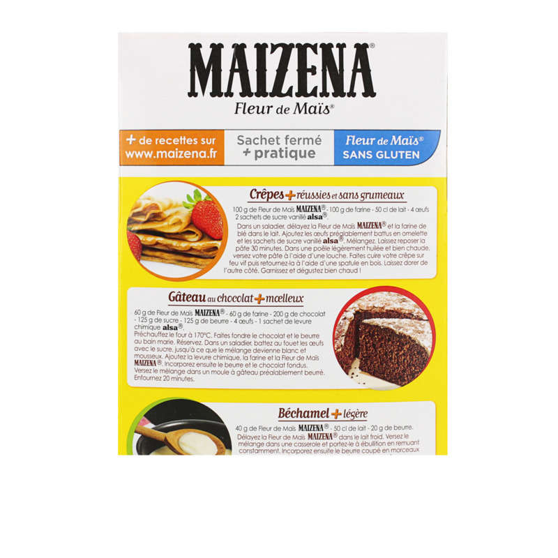 Maizena Fleur de Maïs Sans Gluten 400g