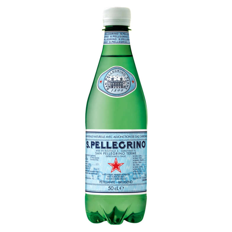 San Pellegrino Eau Minérale Naturelle Gazeuse 50cl