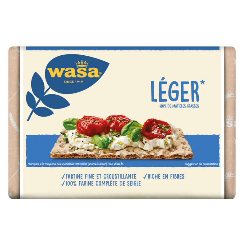 Wasa Léger Tartines Croustillantes 270g