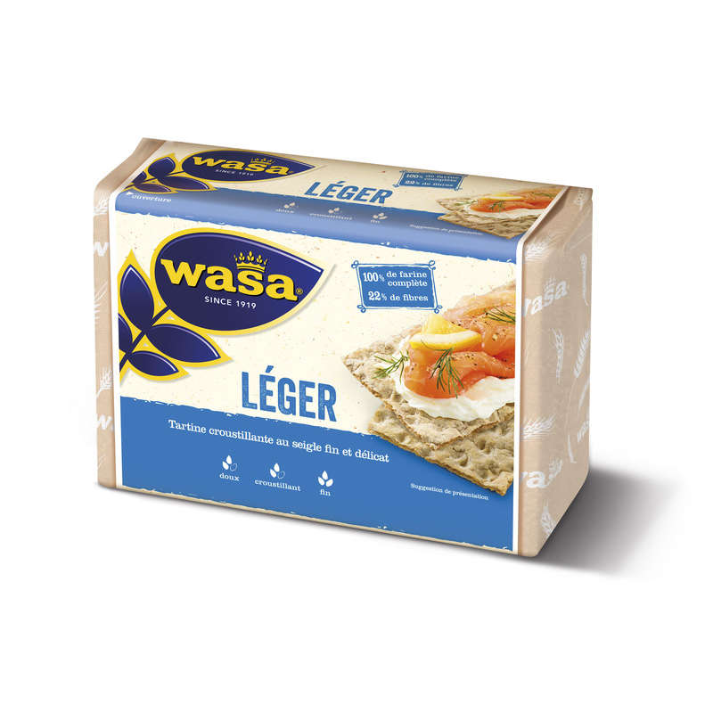 Wasa Léger Tartines Croustillantes 270g