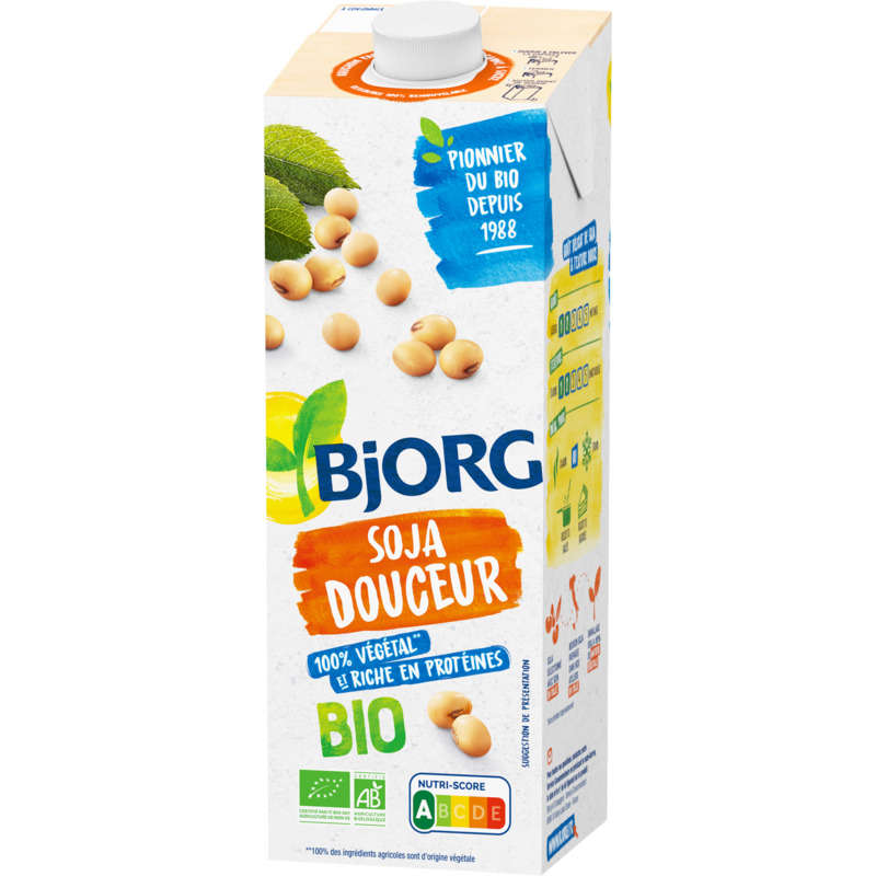 Bjorg Lait Soja Doucieur Bio 1L