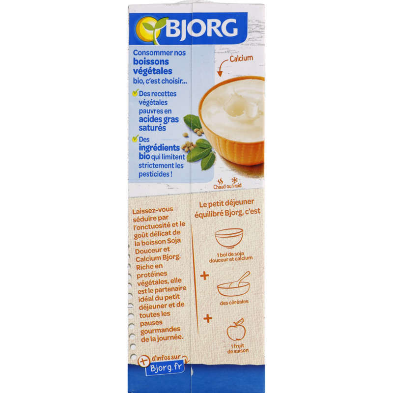 Bjorg Lait Soja Doucieur Bio 1L