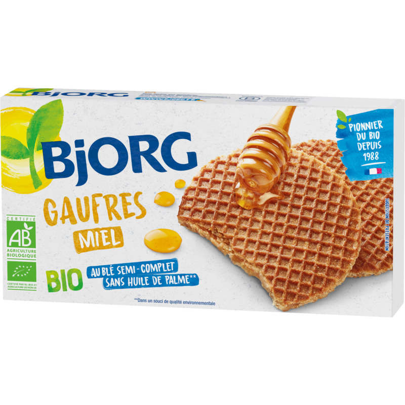 Bjorg Gaufres Miel Bio 175G