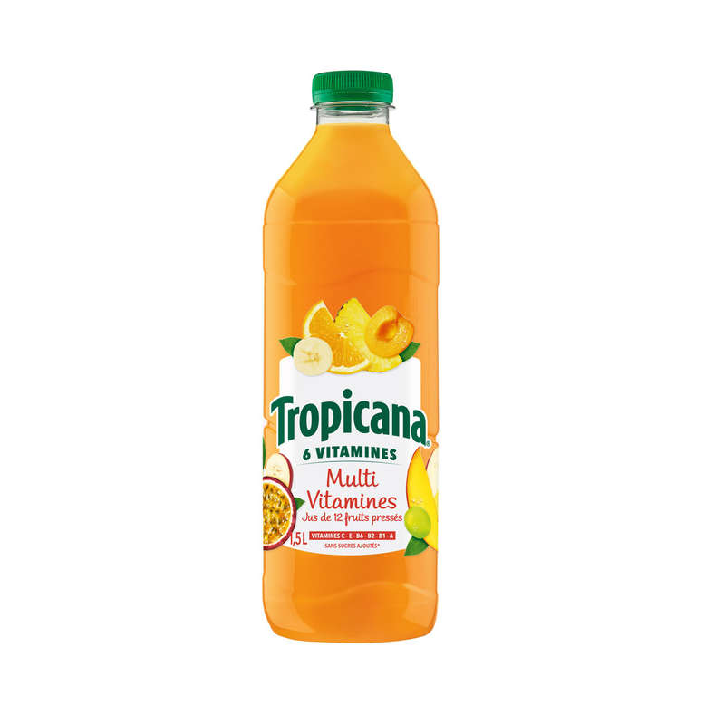 Tropicana Jus Multivitamines la Bouteille de 1,5L