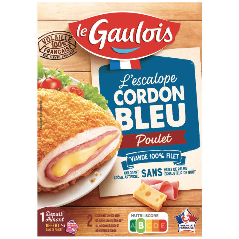 Le Gaulois Cordons Bleus Poulet X2 200G