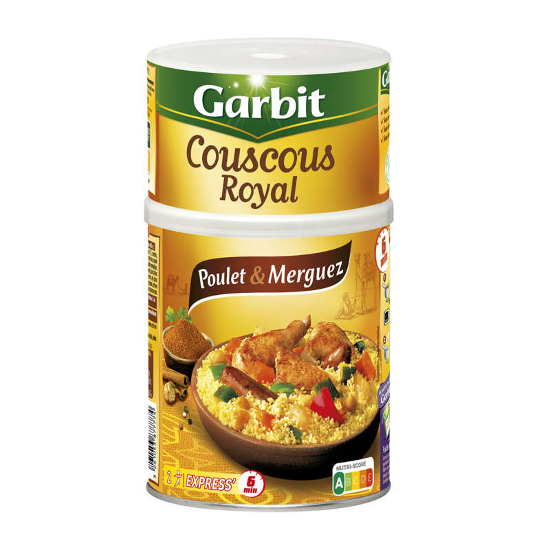 Garbit Couscous Royal Poulet & Merguez 980g