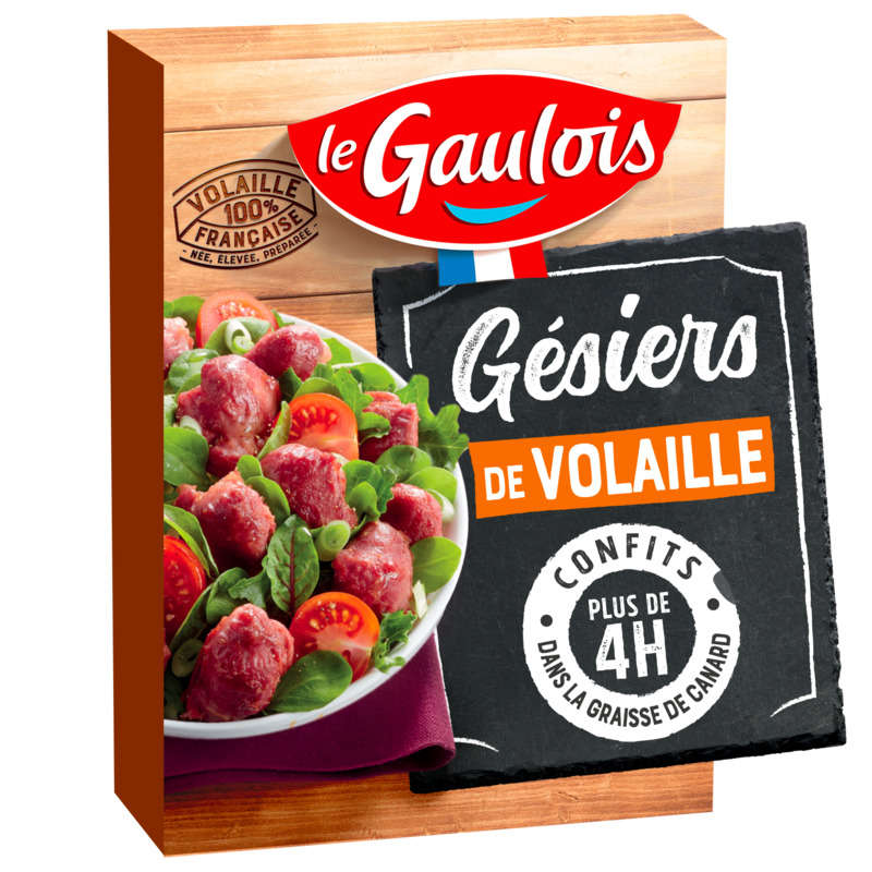 Le Gaulois Gésiers De Volaille Confits 300G