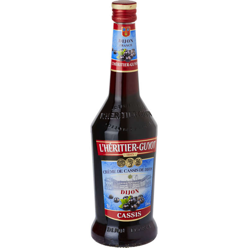 L’HÉRITIER-GUYOT Crème de Cassis de Dijon la bouteille de 70cl