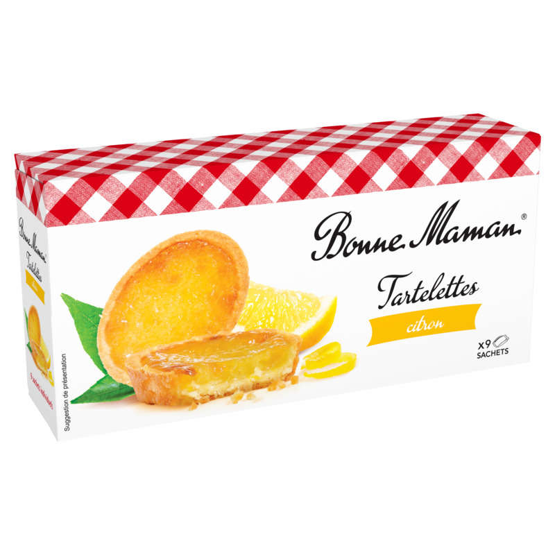 Bonne Maman Tartelettes citron 125 g