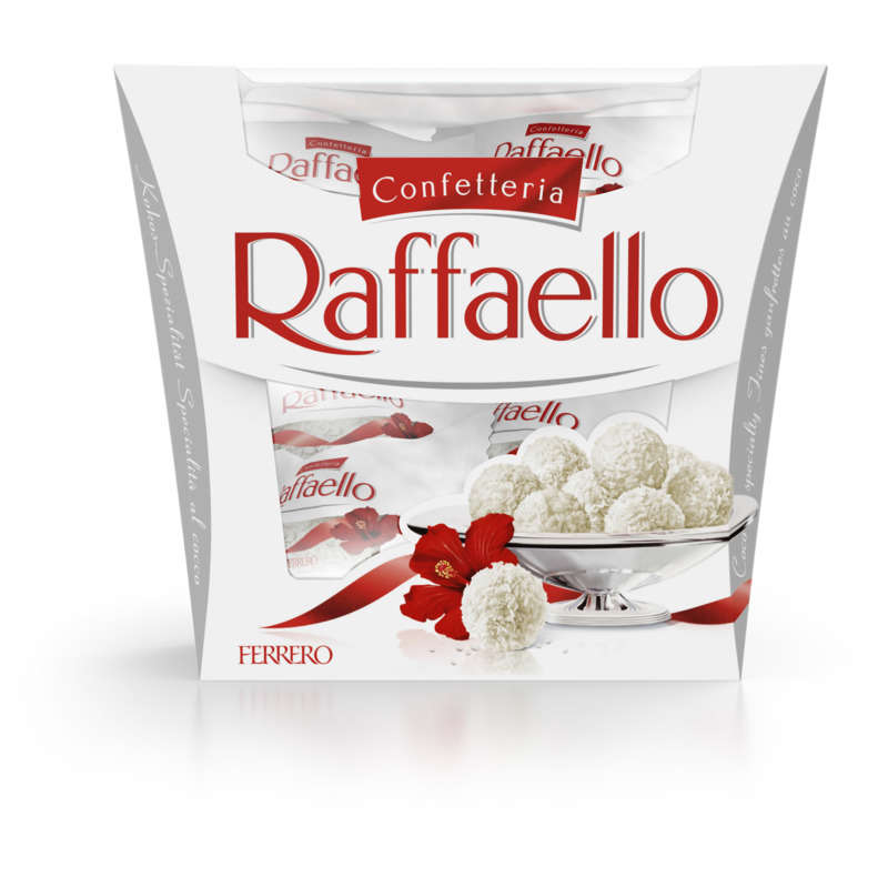 Raffaello Fines gaufrettes enrobées de noix de coco fourrées 180g