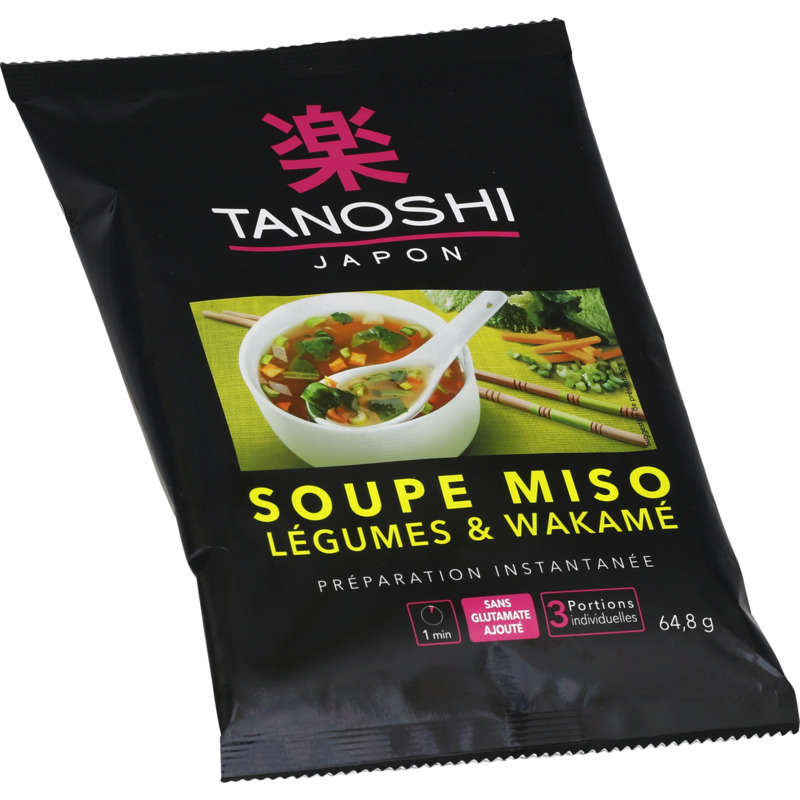 Tano Soupe Miso Legumes 65G