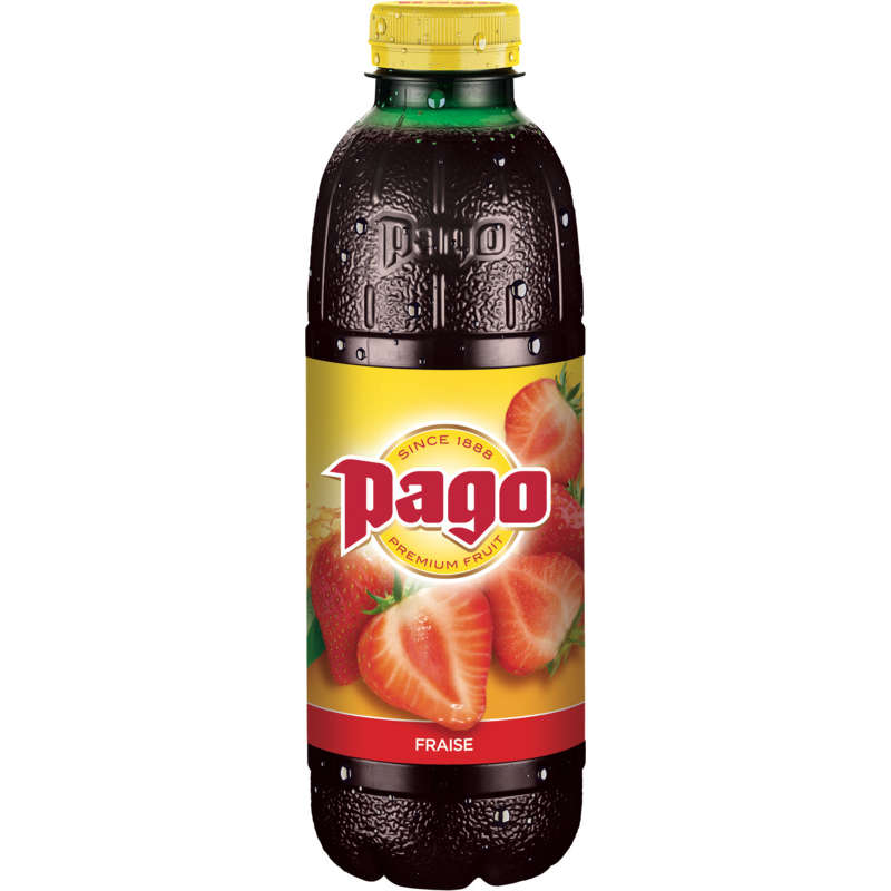 Pago boisson à la fraise la bouteille de 75cl